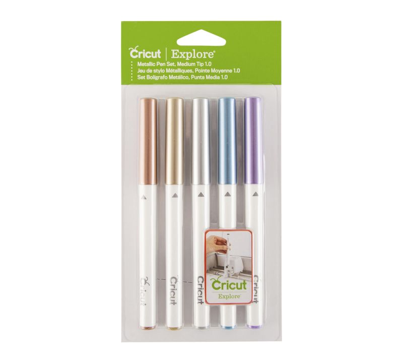 5 Stylos métalliques Cricut