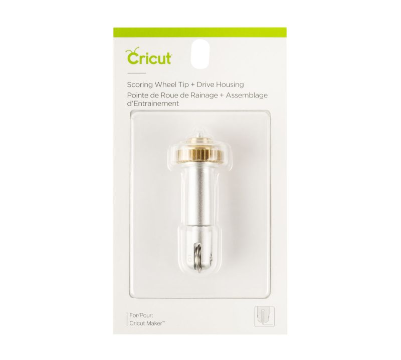 Boîtier d'assemblage roue de rainage simple Cricut