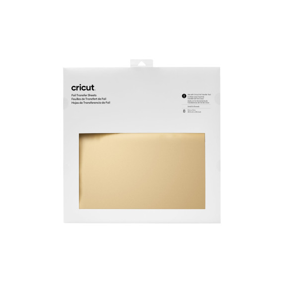 Feuilles de transfert Foil Cricut Gold Feuilles de transfert Foil Cricut Gold