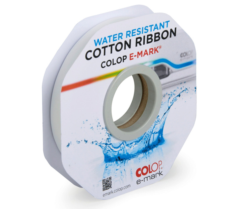 Water-resistant cotton tape