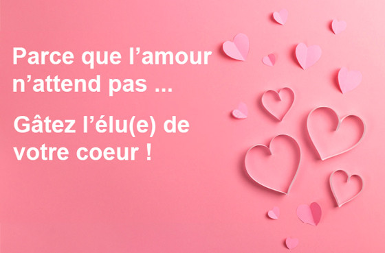 Nos idées cadeaux pour la Saint Valentin