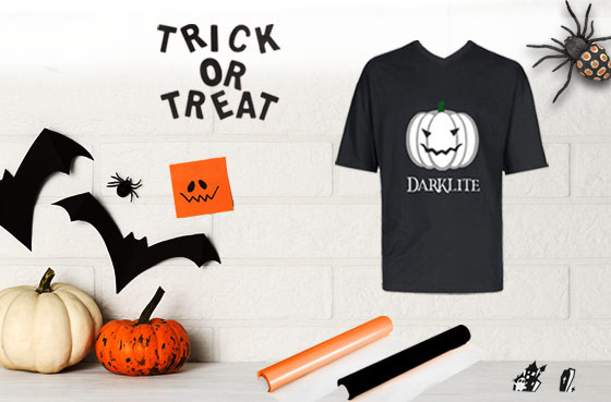 Prepare Halloween with flex and sign vinyl!